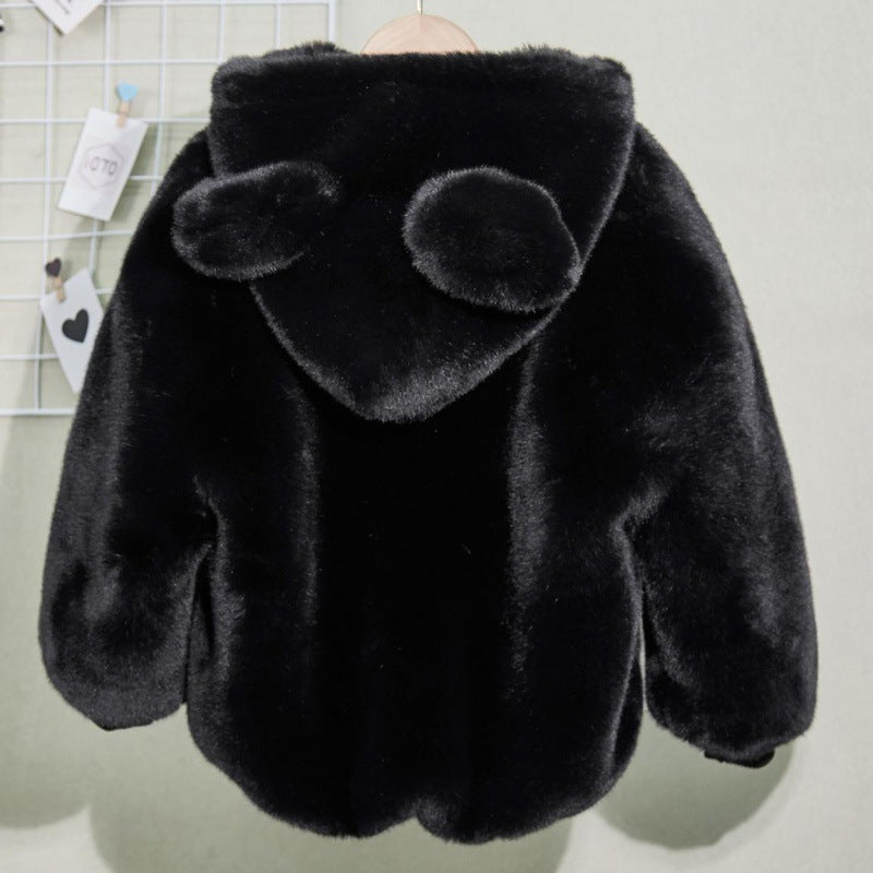 "McNichols" Kids plush Fur Coat