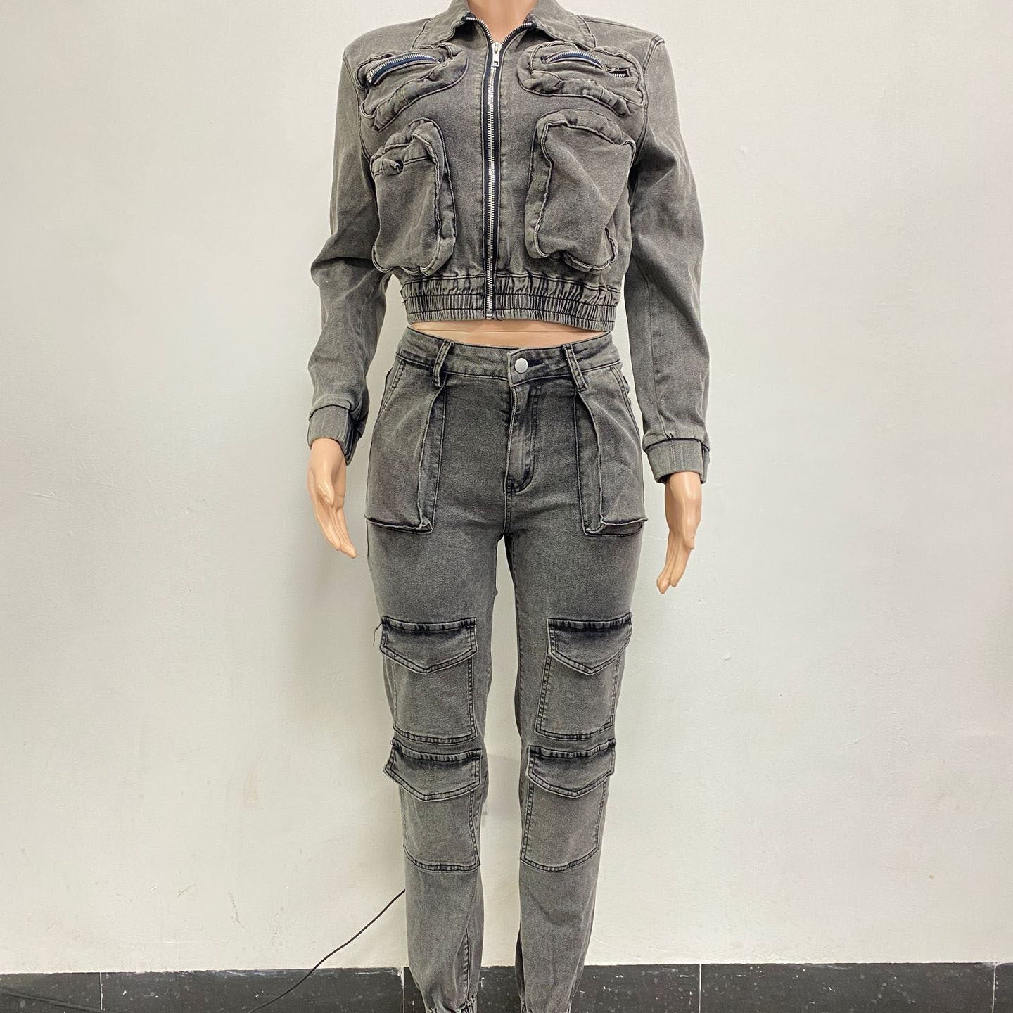 "She's Ready" Womens Denim 2 pcs