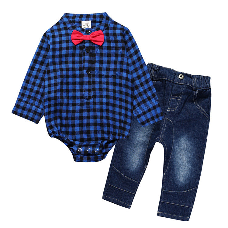 “The Hayden” Boys 2pc Denim Set