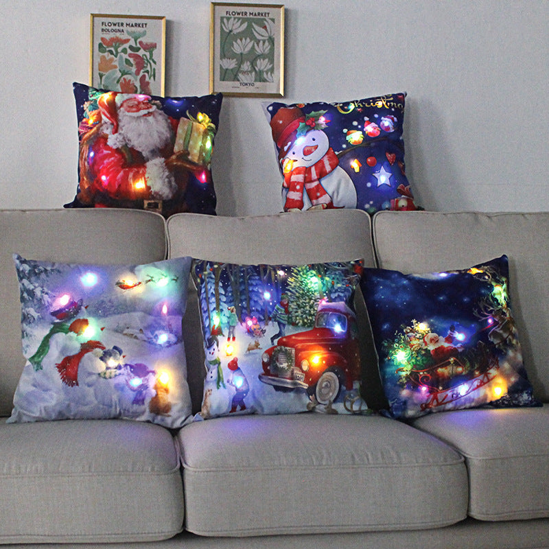 "Glow" Holiday Pillows