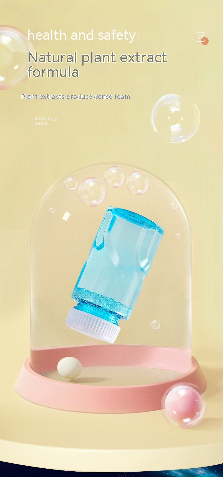 "Bubble Nation" Toy Water Gun