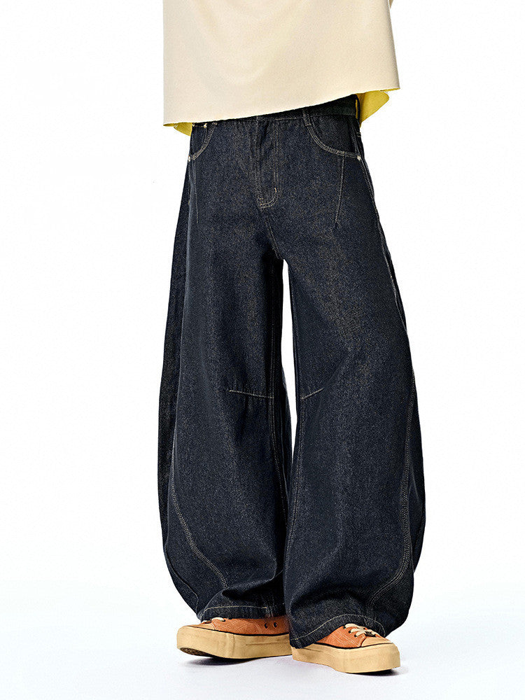 “The American” Wide Leg Denim Jeans (Unisex)