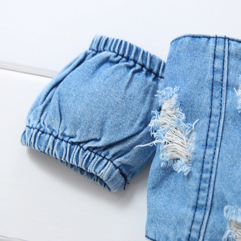 "Ella" Girls Denim 2Pc Set