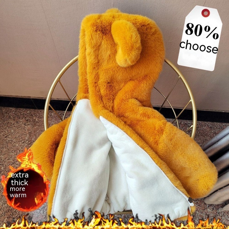 "McNichols" Kids plush Fur Coat