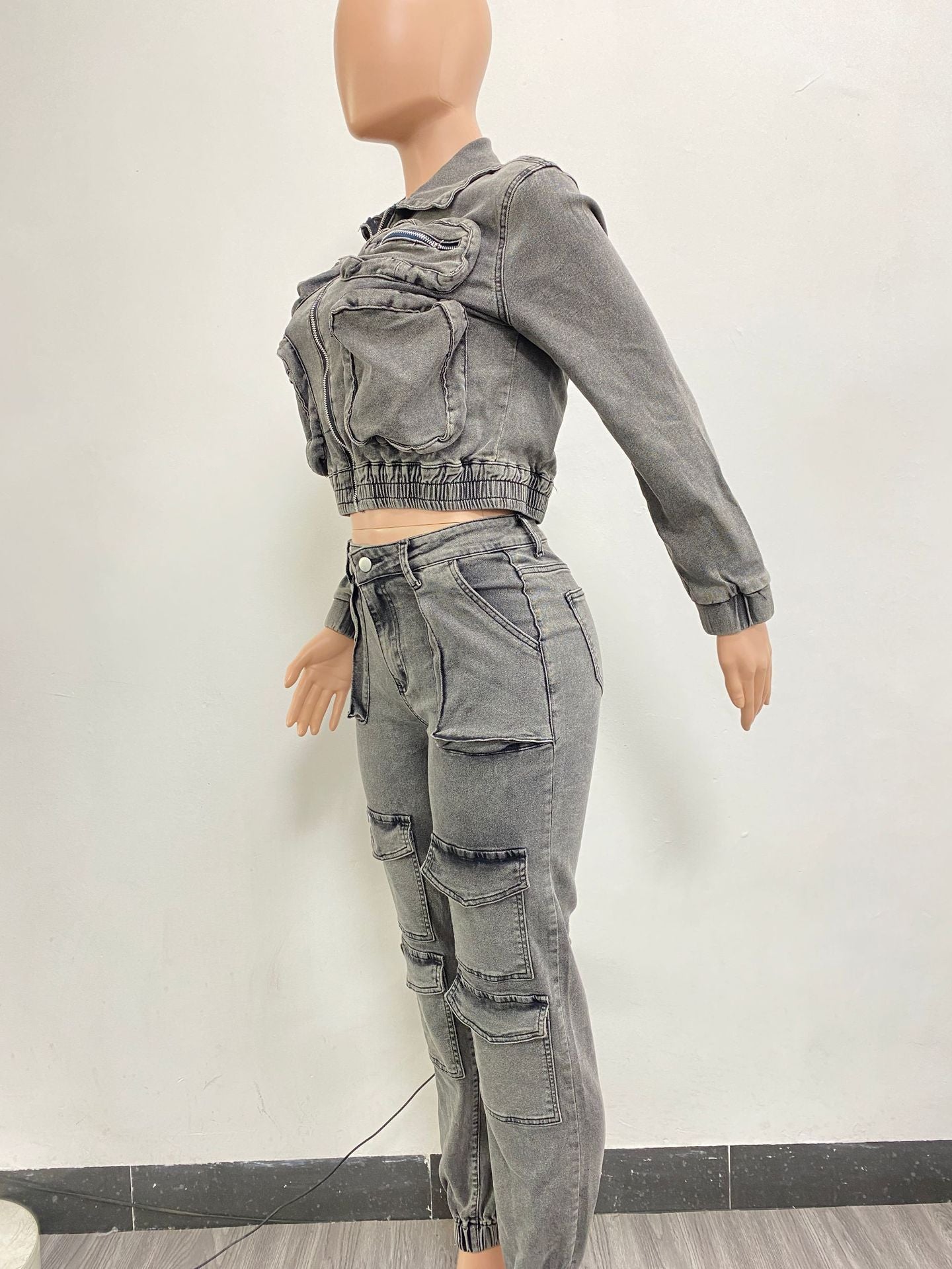 "She's Ready" Womens Denim 2 pcs