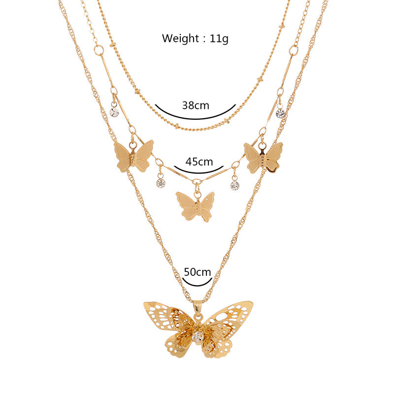 “Butterflies” Women’s Necklace