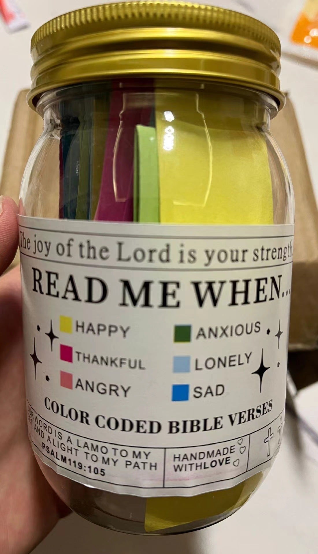 "Spiritual Notes" Bible Verses Gift