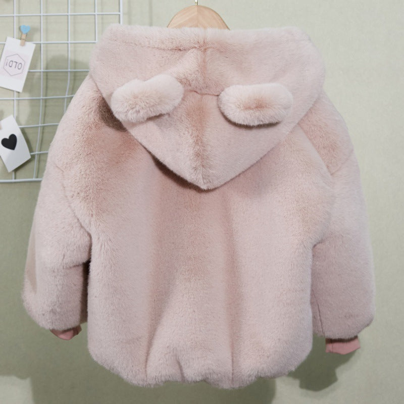 "McNichols" Kids plush Fur Coat