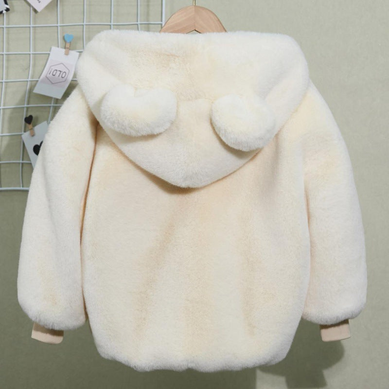 "McNichols" Kids plush Fur Coat