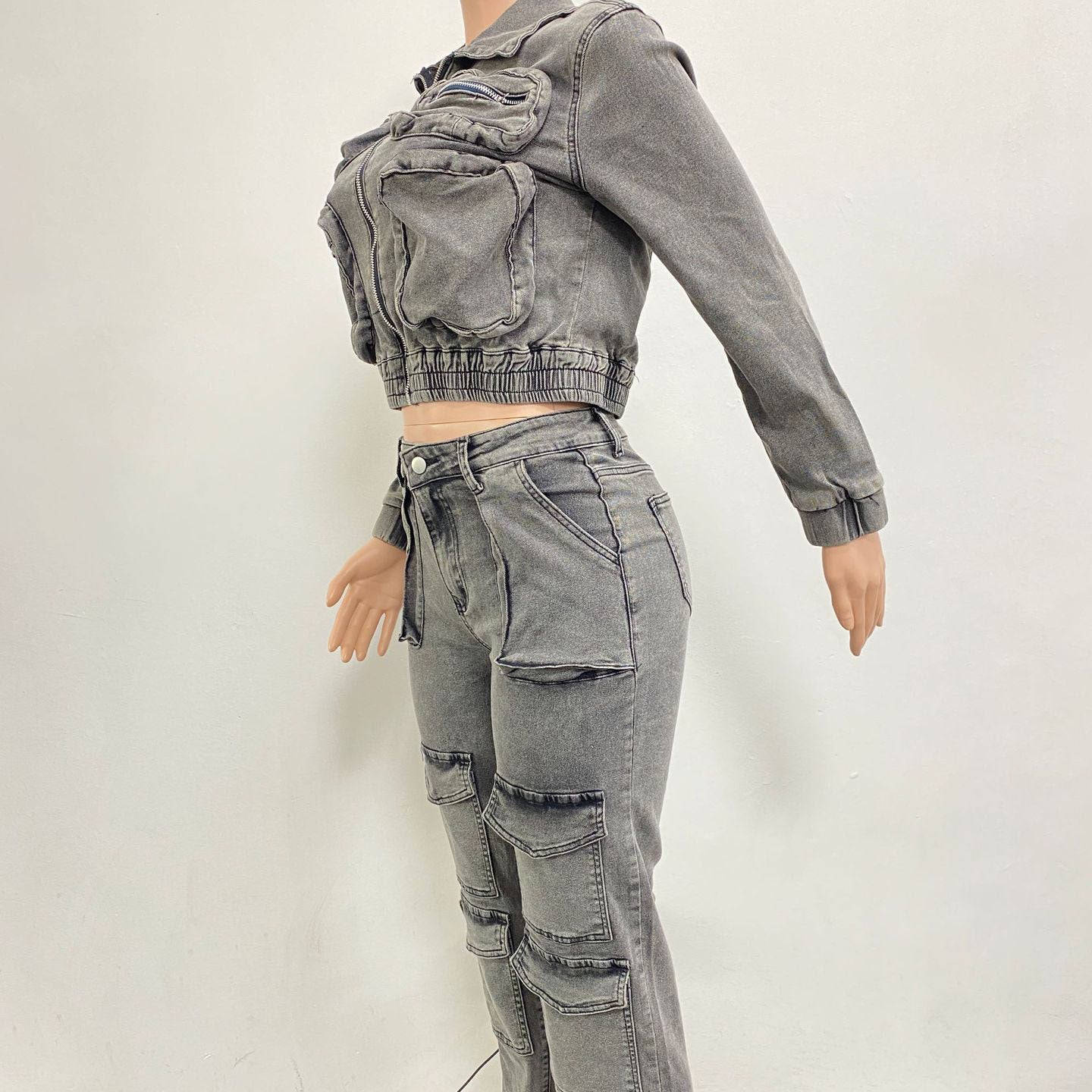 "She's Ready" Womens Denim 2 pcs