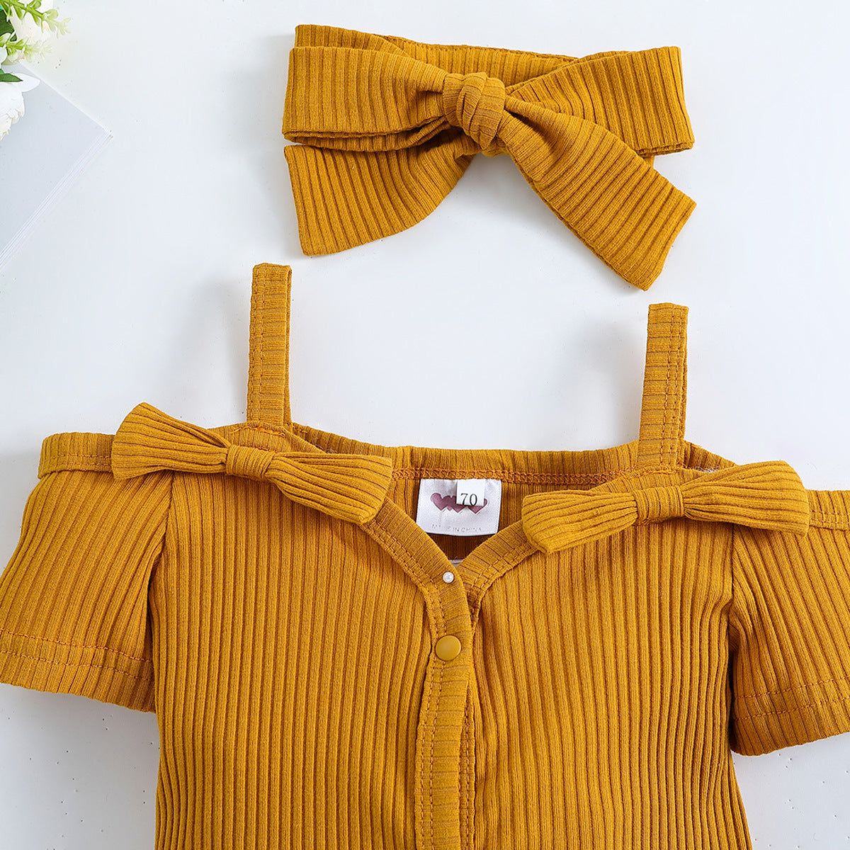 "Baby Blue" 2pc Girls Denim Set