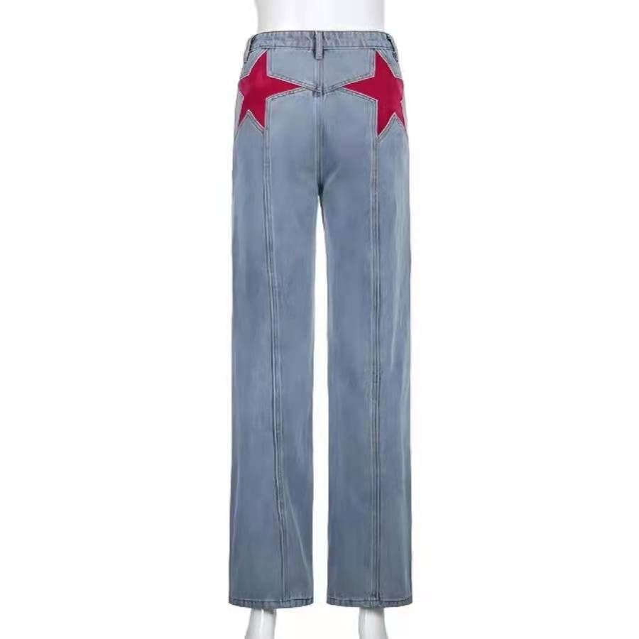 "Imma Star" Womens Star Jeans