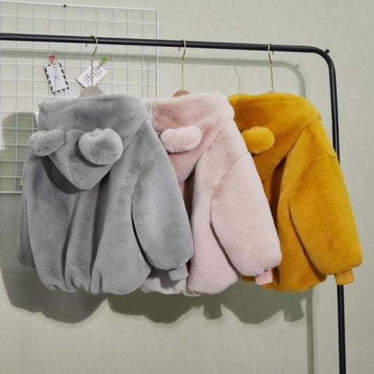 "McNichols" Kids plush Fur Coat
