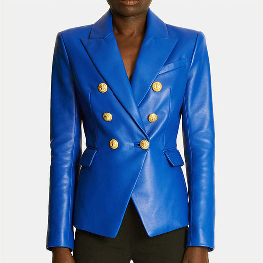 “New You” Women’s Faux Leather Jacket