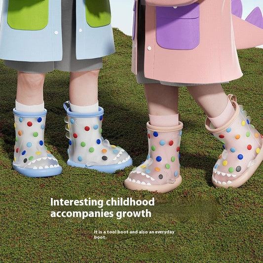 "Happy Feet" Girls Rain Boots