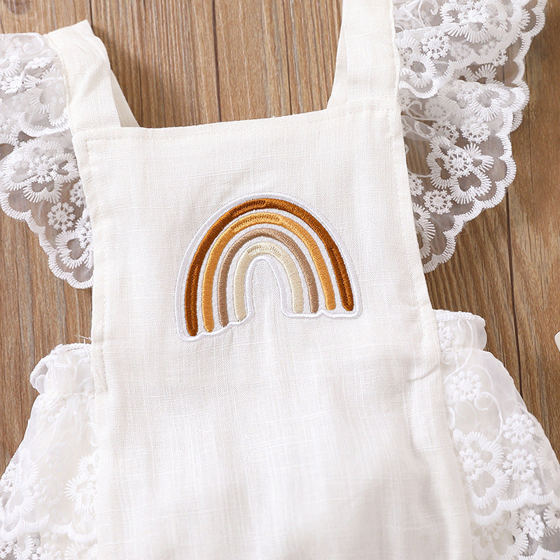 "Sweetie Pie" Baby Girls One Piece