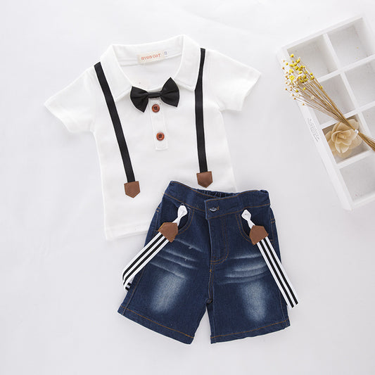 "The Tyler" 2pc Boys Short Set
